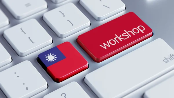 Taiwan Workshop koncept — Stockfoto