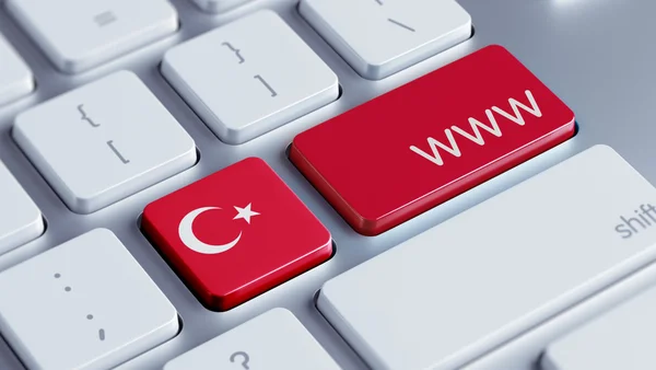 Turkey www Concept — Stock Photo, Image