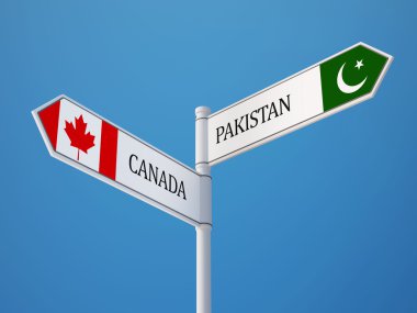 Pakistan Kanada işaret bayrakları kavramı