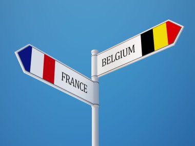 Belçika Fransa işaret bayrakları kavramı