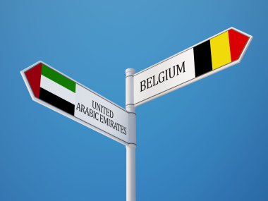 Birleşik Arap Emirlikleri Belçika işaret bayrakları kavramı