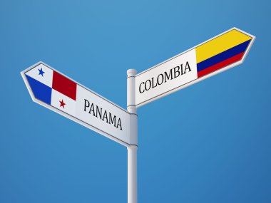 Panama Kolombiya işaret bayrakları kavramı