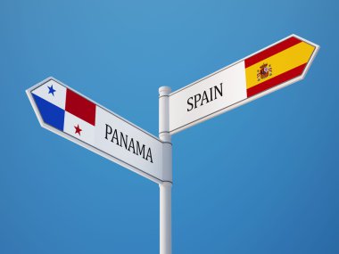 Panama İspanya işaret bayrakları kavramı