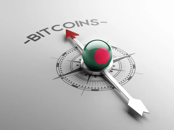 Bangladesh Bitcoin-Konzept — Stockfoto