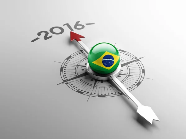 Brazilië 2016 concept — Stockfoto