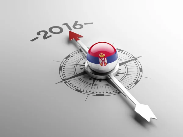 Servië 2016 concept — Stockfoto