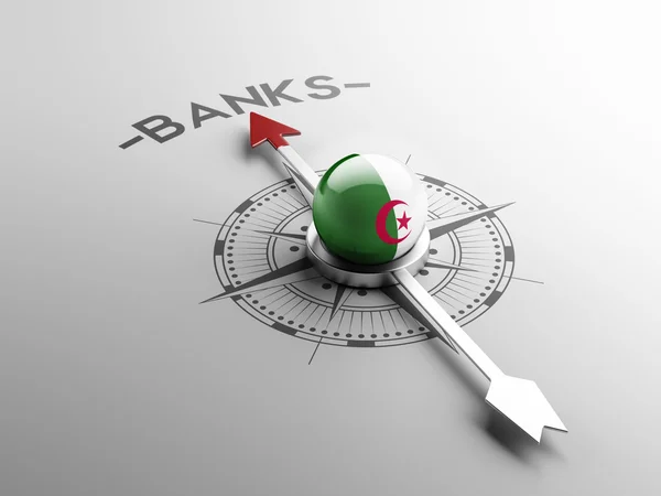 Algeria Concetto di banche — Foto Stock