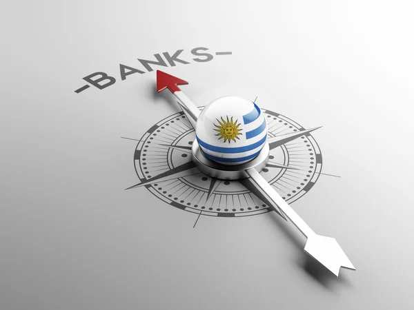 Uruguay Banks Concept — Stock Photo, Image