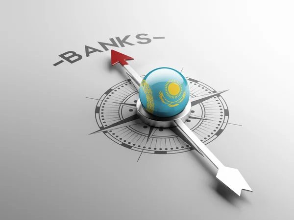 Kazakhstan Banks Concept — Stock Photo, Image