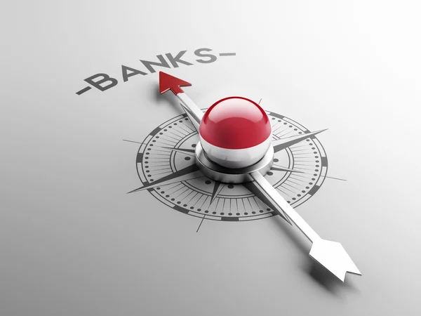 Endonezya bankalar kavramı — Stok fotoğraf