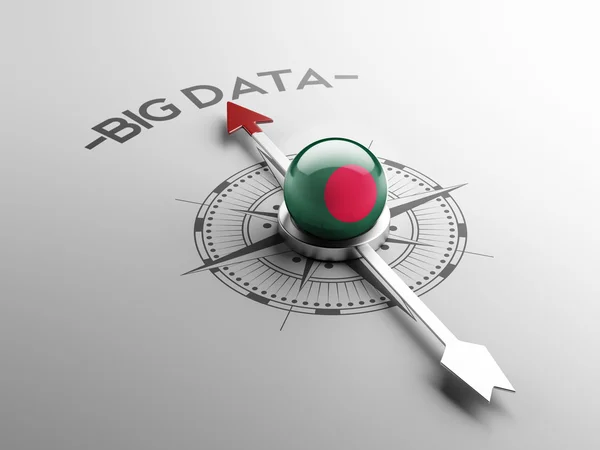 Bangladesh Big Data koncept — Stockfoto