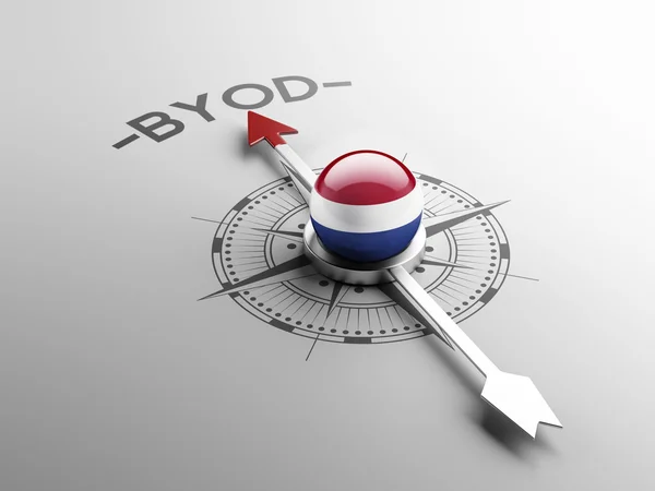 Netherlands Byod Concept — Stock Photo, Image