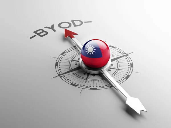 Taiwan Byod Concept — Stock Photo, Image