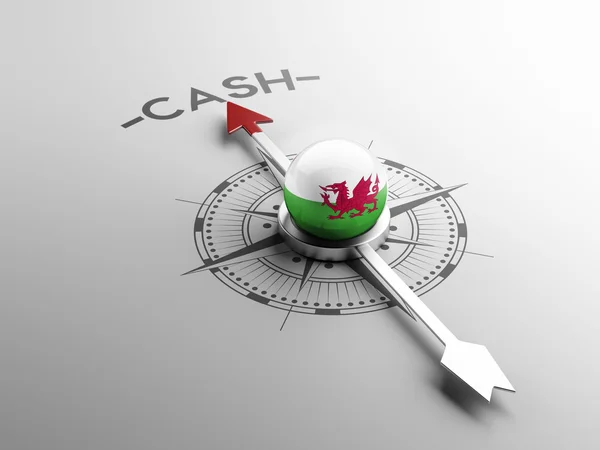 Wales Cash Concept — Stock Photo, Image