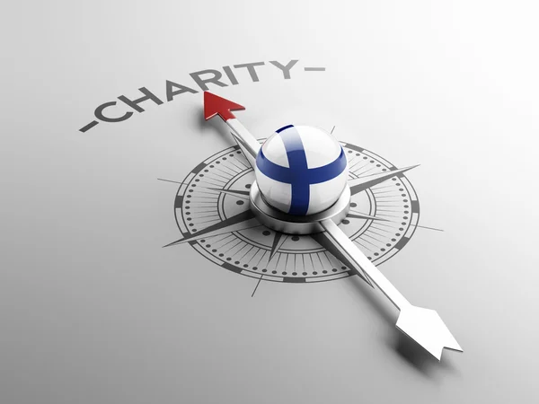 Pojem Charity Finsko — Stock fotografie