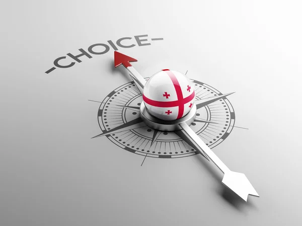 Georgië Choice Concept — Stockfoto