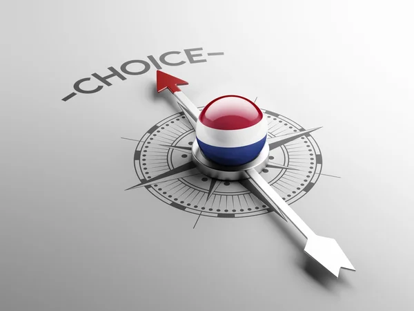 Nederländerna Choice koncept — Stockfoto