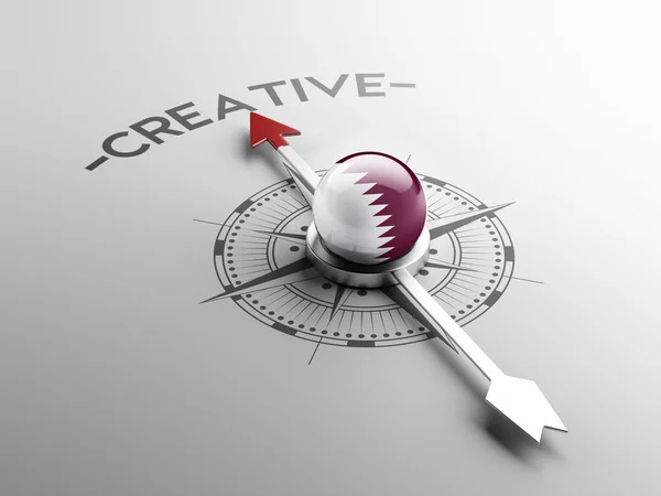 Qatar Creative Concept — Stock Photo, Image