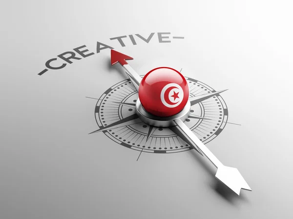 Tunisia Creative Concept — Stock Photo, Image