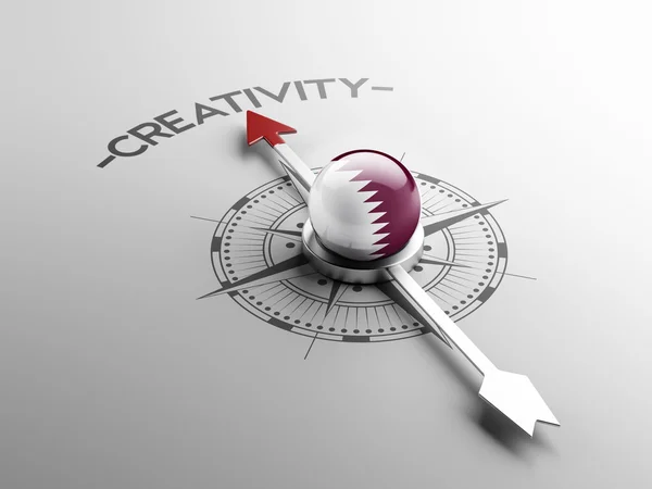 Qatar creativiteit Concept — Stockfoto
