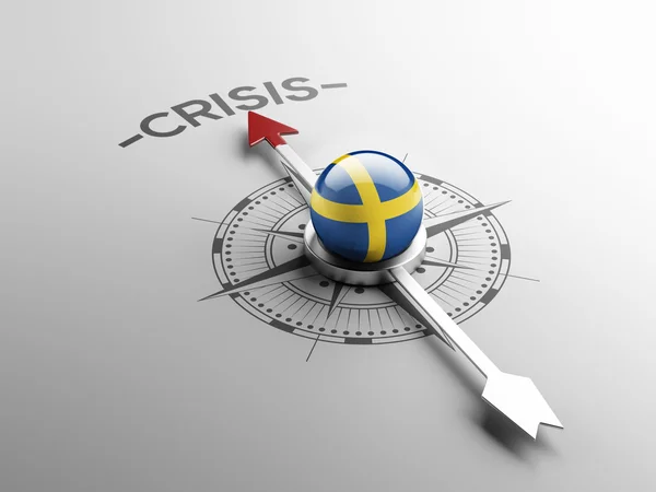 スウェーデンの危機概念 — ストック写真