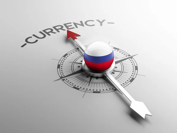 Rusia Moneda Concep — Foto de Stock