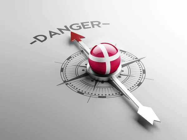 Dinamarca Danger Concept — Foto de Stock