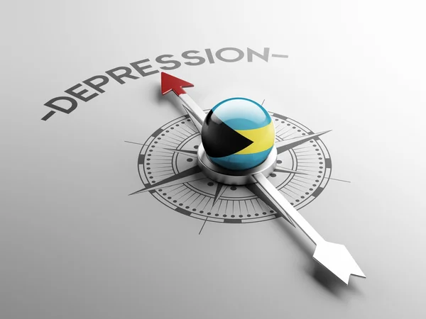 Bahamas  Depression Concept — Stock Photo, Image