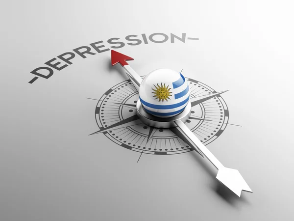 Uruguay Depression Concept — Stock Photo, Image