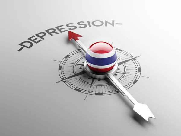 Thailandia Depressione Concetto — Foto Stock