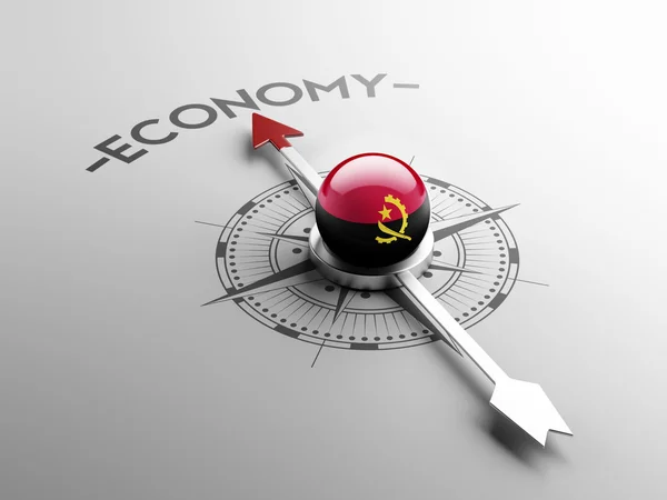 Conceito de Economia de Angola — Fotografia de Stock
