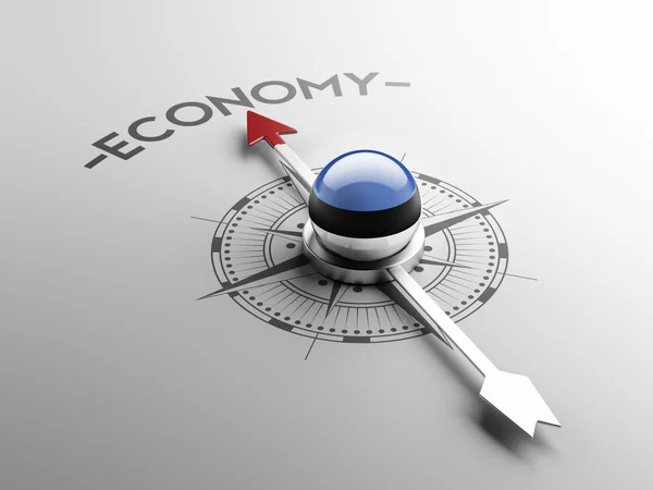 Estonia Economy Concept — Stock Photo, Image