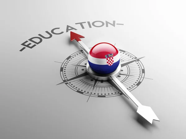 Croacia Concepto de Educación — Foto de Stock
