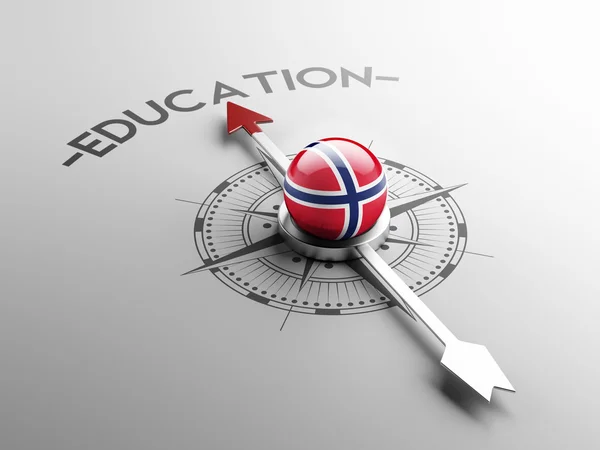 Norvégia oktatási koncepció — Stock Fotó