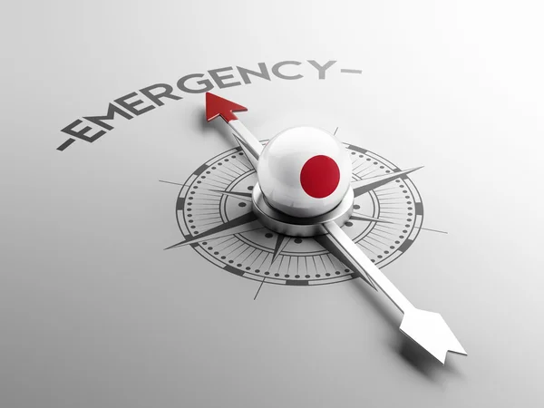 Japan Emergency Concept — Stock Photo, Image