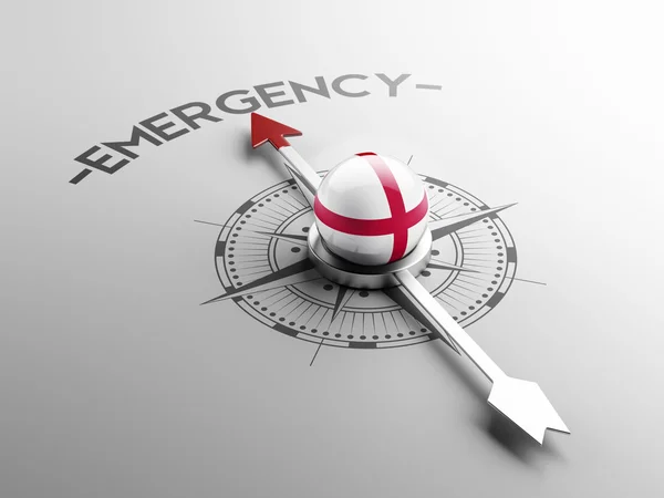 England Emergency Concept — Stock Photo, Image