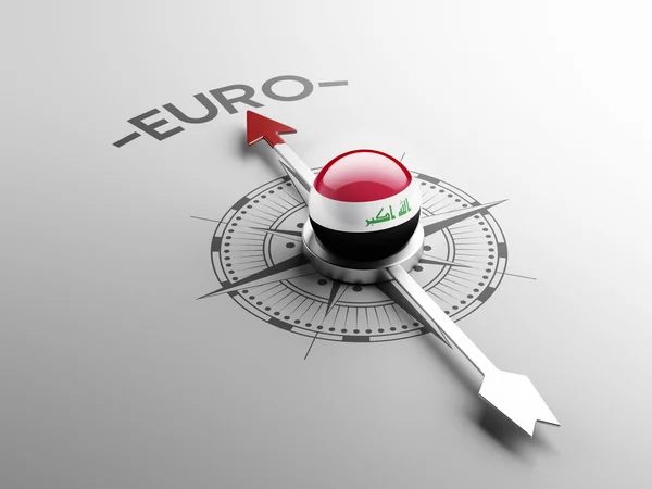 Iraq Euro Concept — Stock Photo, Image