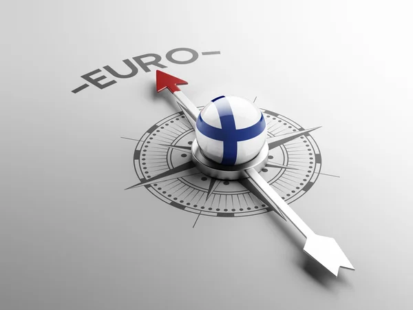 Finland Euro Concept — Stock Photo, Image