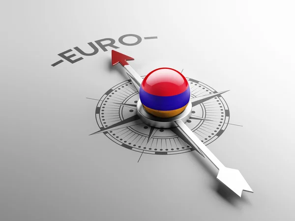 Ermenistan euro kavramı — Stok fotoğraf