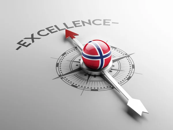 Concepto de Excelencia Noruega — Foto de Stock