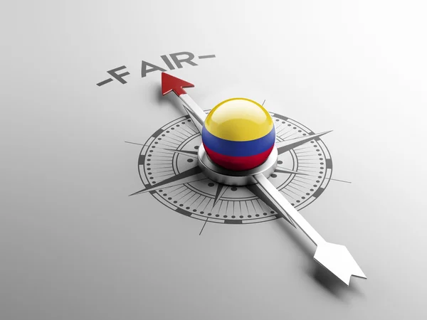 Colombia eerlijke concept — Stockfoto