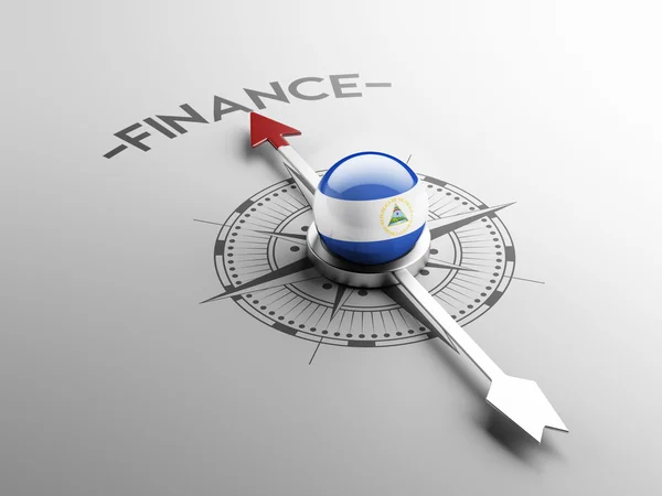 Nicaragua Finance Concept — Stock Photo, Image