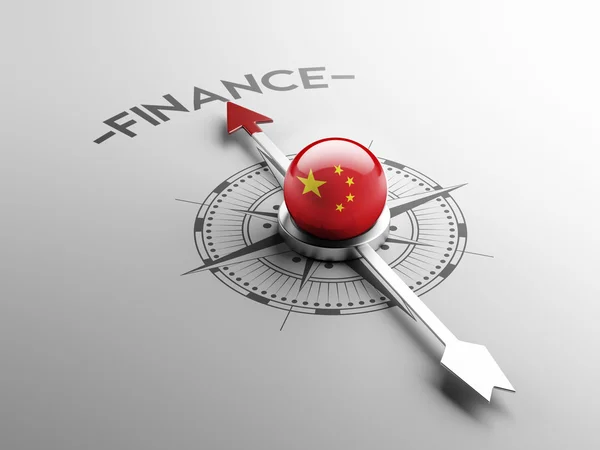 China Finance Concept — Stock Photo, Image