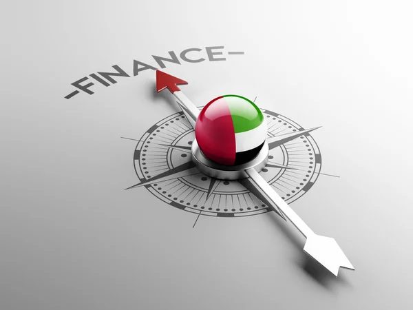 United Arab Emirates  Finance Concept — Stock Photo, Image