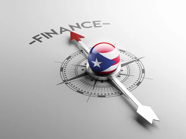 Concepto Financiero de Puerto Rico — Foto de Stock