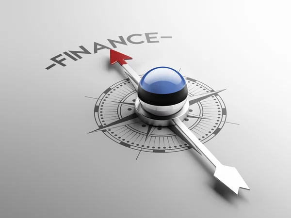 Estonia Finance Concept — Stock Photo, Image