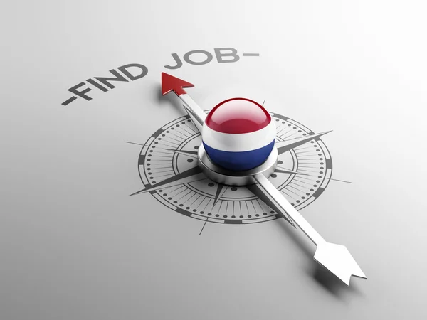 Nederland vinden Job Concept — Stockfoto