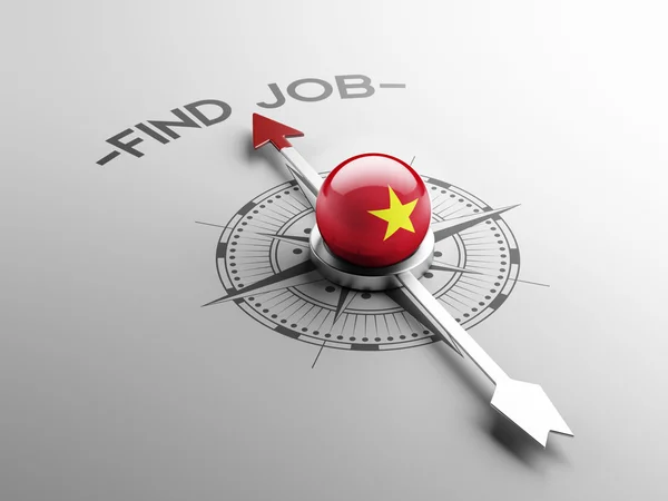 Vietnam Trouver un emploi Concept — Photo