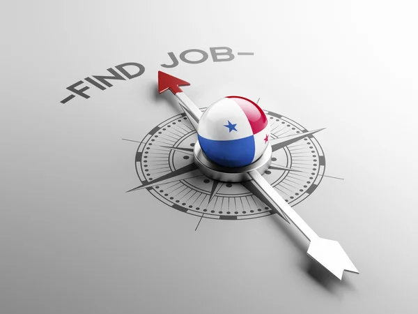 Panama Find Job Concept — Stock Photo, Image