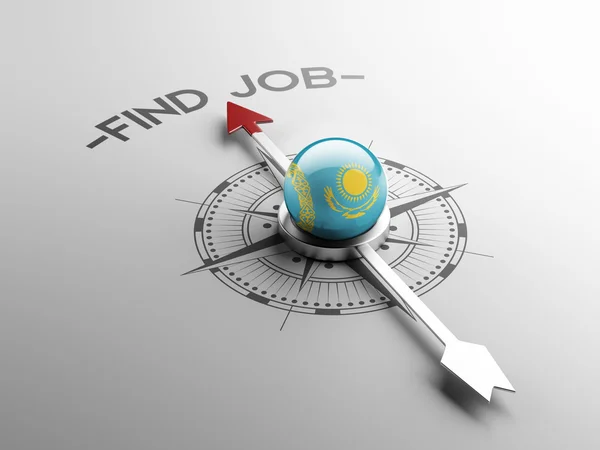 Kazachstan vinden Job Concept — Stockfoto